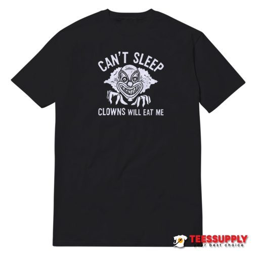 Can't Sleep Clowns Will Eat Me Logo T-Shirt