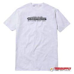 I Used To Be Schizophrenic But We're Okay Now T-Shirt