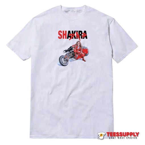 Shakira Akira Shotaro Kaneda Motorcycle T-Shirt