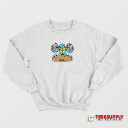 Squattle Workout Tuff N Tiny Pokemon Sweatshirt