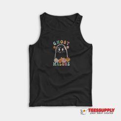 Ghost Malone Spooky Halloween Tank Top