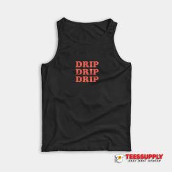 Migos Drip Red Font Tank Top