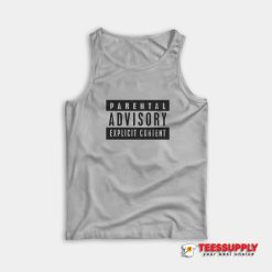 Parental Advisory Explicit Content Tank Top