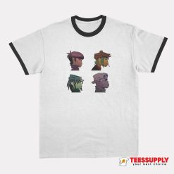 Gorillaz Demon Days Ringer T-Shirt