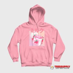 Japanese Kawaii Strawberry Milk Shake Carton Hoodie