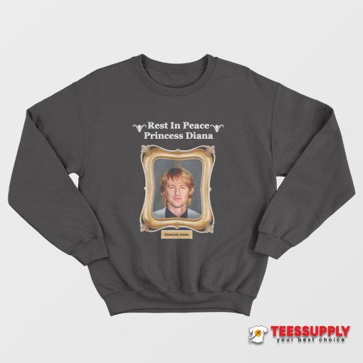 Rest In Peace Princess Diana Sweatshirt