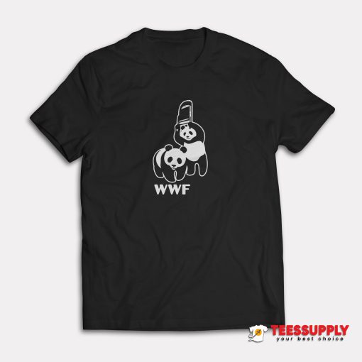 WWF Panda Bear Wrestling T-Shirt