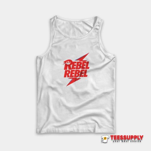 Rebel Rebel David Bowie Star Wars Tank Top