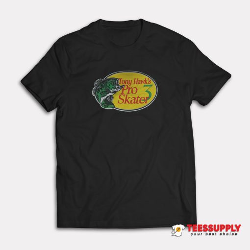 Skateboard Fishing T-Shirt