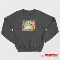 Star Wars Baby Yoda Baby On Board Sweatshirt