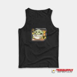 Star Wars Baby Yoda Baby On Board Tank Top