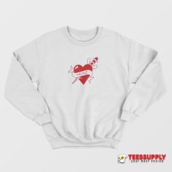 Heinz Red Tattoo Ink Heart Sweatshirt