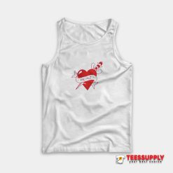 Heinz Red Tattoo Ink Heart Tank Top