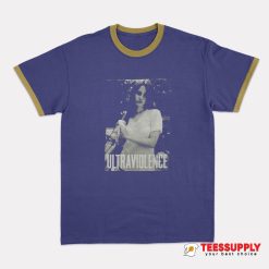 Lana Del Rey Ultraviolence Cover Ringer T-Shirt