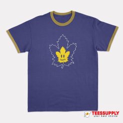 Maple Leafs X Drew Justin Bieber Smile Ringer T-Shirt