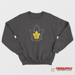 Maple Leafs X Drew Justin Bieber Smile Sweatshirt