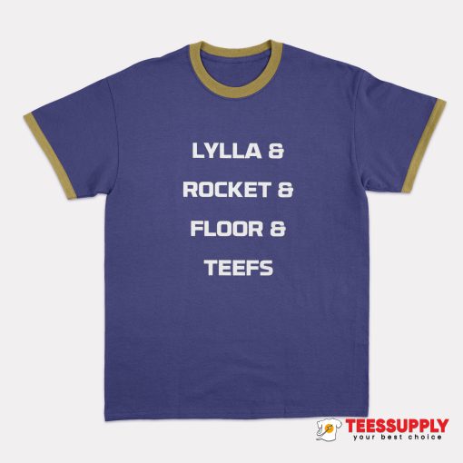 Lylla & Rocket & Floor & Teefs Ringer T-Shirt