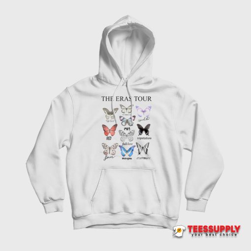 The Eras Tour Butterfly Vintage Hoodie