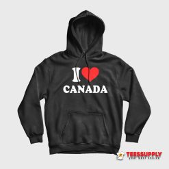 Elon Musk I Love Canada Hoodie