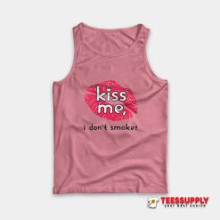 Haley Williams Paramore Kiss Me I Don't Smoke Tank Top