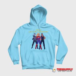 Ms Marvel Kamala Khan Ladies Let's Get Information Hoodie