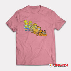 Bart Simpson to Garfield Animorph T-Shirt