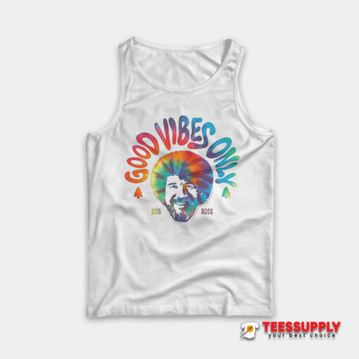 Bob Ross Good Vibes Only Tank Top