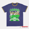 Boston Celtics World Champions Banner 18 Duckboat Ringer T-Shirt