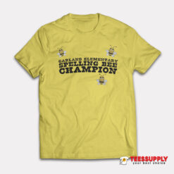 Garland Elementary Spelling Bee Champion T-Shirt