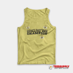 Garland Elementary Spelling Bee Champion Tank Top