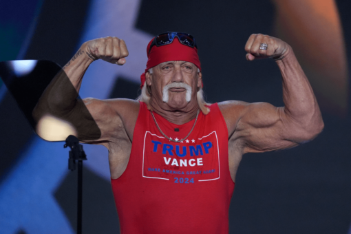 Hulk Hogan Trump Vance Make America Great Again