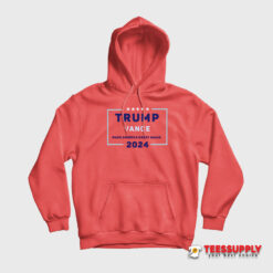 Hulk Hogan Trump Vance Make America Great Again Hoodie