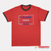 Hulk Hogan Trump Vance Make America Great Again Ringer T-Shirt