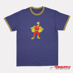 Simpson Trumpamania Hulk Hogan Ringer T-Shirt