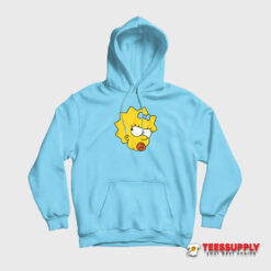 The Simpsons Maggie Simpson Angry Big Face Hoodie