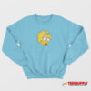 The Simpsons Maggie Simpson Angry Big Face Sweatshirt