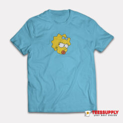 The Simpsons Maggie Simpson Angry Big Face T-Shirt