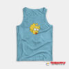 The Simpsons Maggie Simpson Angry Big Face Tank Top