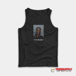 Travis Scott Mugshot It’s Miami Tank Top