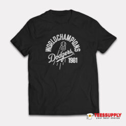 World Champions Dodgers 1981 T-Shirt