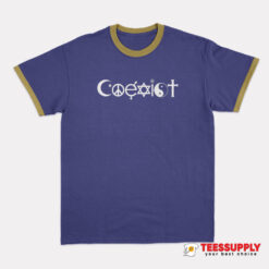 Coexist Deadpool Ringer T-Shirt