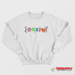 Coexist Marvel Logos Sweatshirt