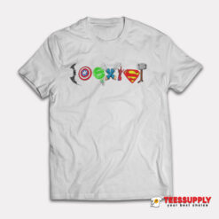 Coexist Marvel Logos T-Shirt