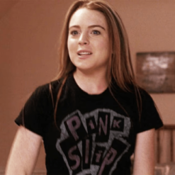 Pink Slip Freaky Friday Lindsay Lohan T-Shirt