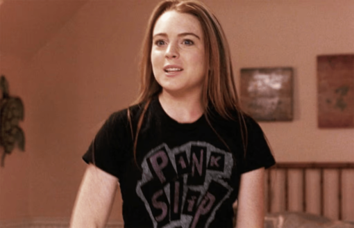 Pink Slip Freaky Friday Lindsay Lohan T-Shirt