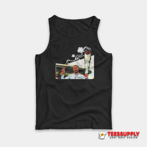 Snoop Dogg Flame Olympics Parody Tank Top