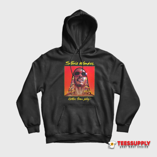 Stevie Wonder Hotter Than July Hoodie