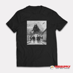 The Beatles vs Godzilla T-Shirt