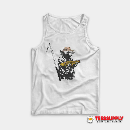 Yoda Fly Fishing Alaska Fresh Fins Tank Top