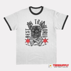 Cm Punk Dog Larry Best In The World Ringer T-Shirt